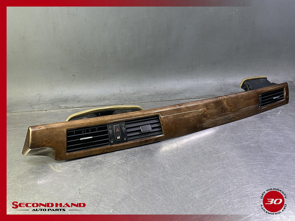 Thumbnail: 04-10 BMW 5 SERIES E60 DASHBOARD TRIM W/ CENTER AIR VENT GRILLE OEM 6970268 OEM
