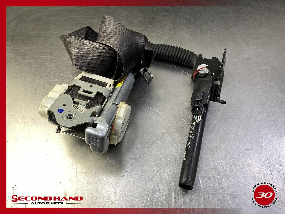 2013-2015 Ford Explorer Front LH Driver Seat Belt Retractor Assembly Black