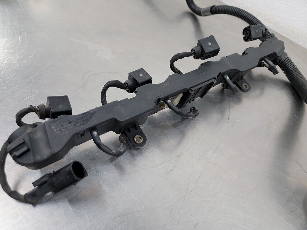 Thumbnail: 10-13 BMW F10 550i GT 650i 750Li 4.4 V8 ENGINE FUEL INJECTOR WIRE HARNESS OEM