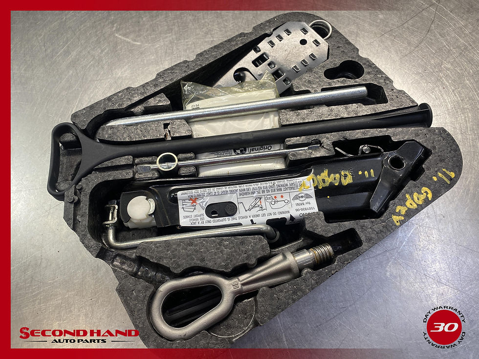 Thumbnail: Rear Emergency Tool Spare Kit Lifting Jack Ratchet Storage Foam OEM Mini R56 R59