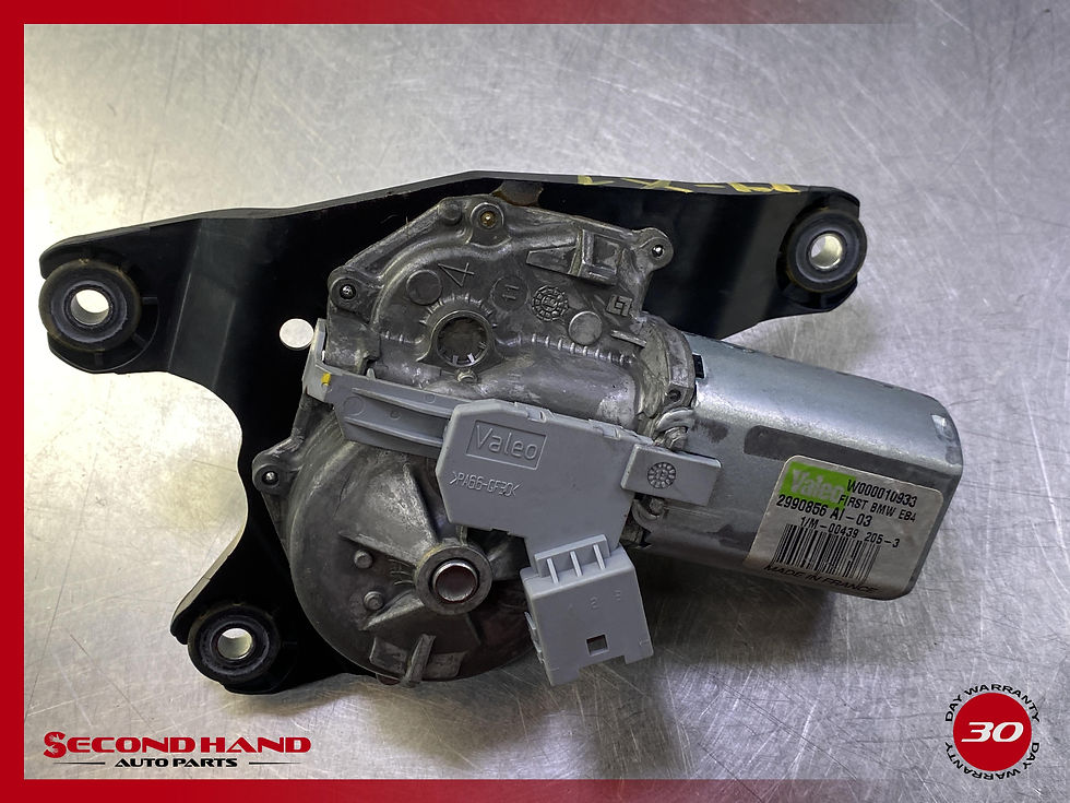 Thumbnail: 2012 - 2015 BMW X1 E84 Rear Windshield Wiper Motor Assembly 2990856 OEM .