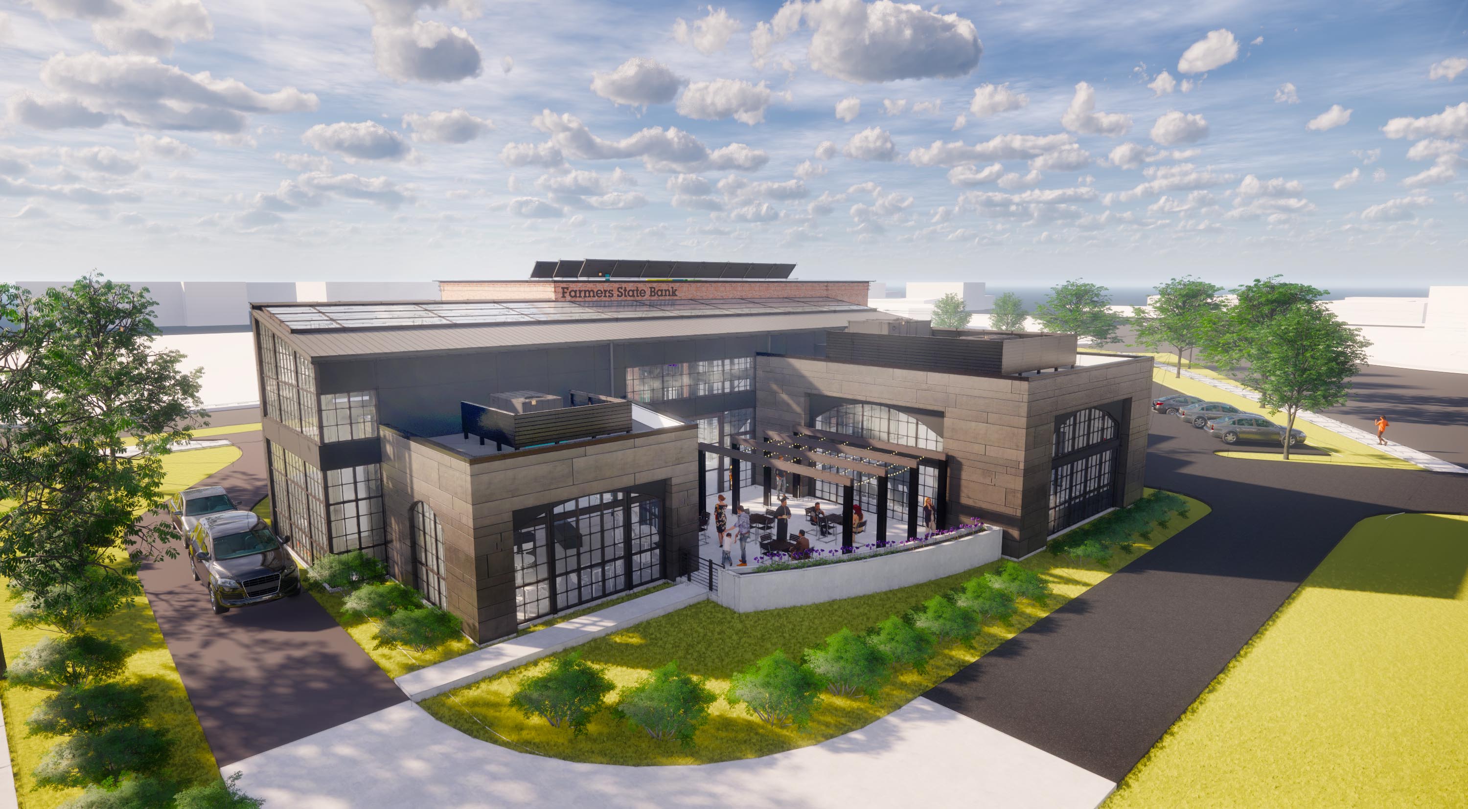 SMA Architects Farmer's State Bank Helena