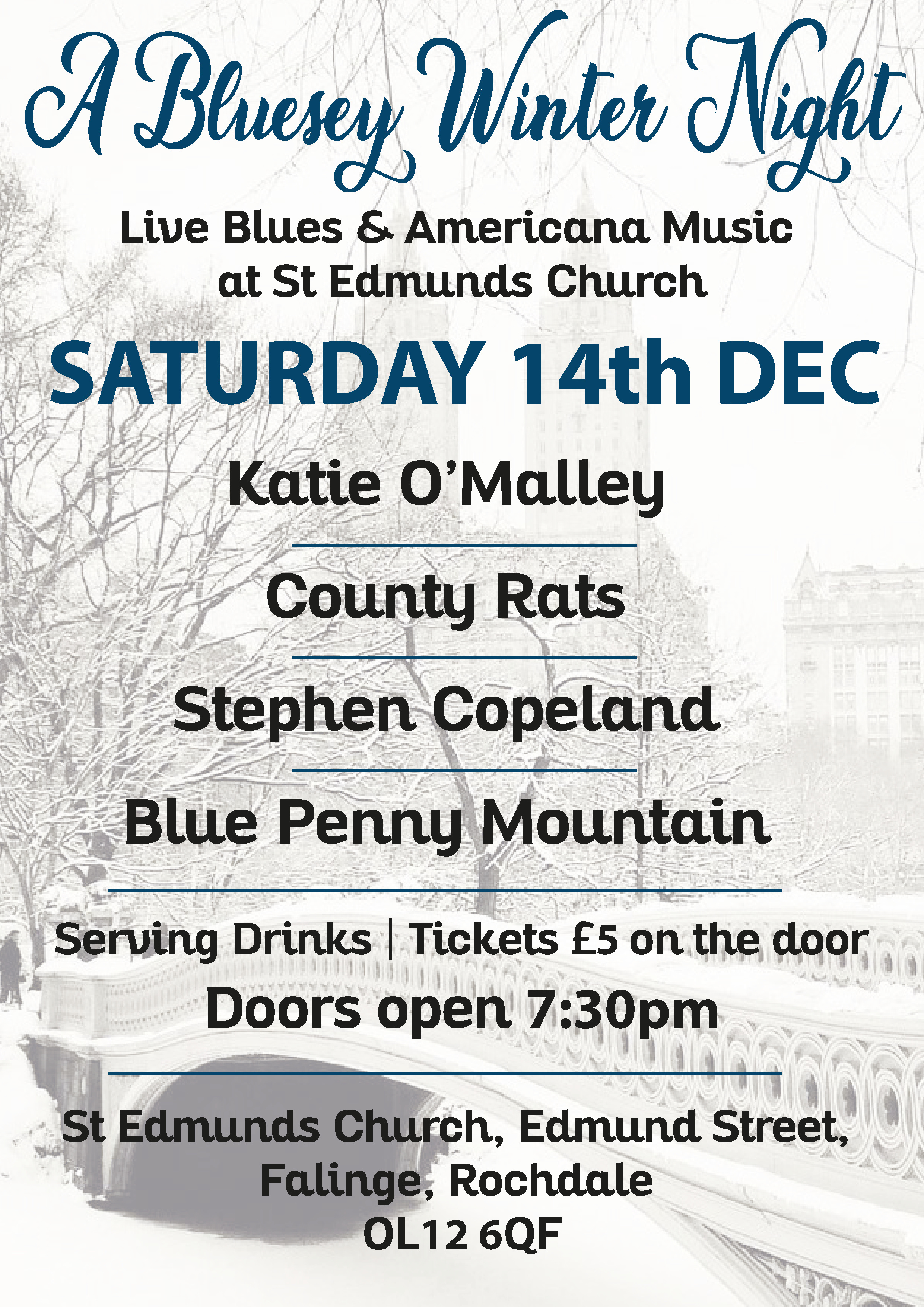 A Bluesy Winter Night - Katie O'Malley at St Edmunds Church