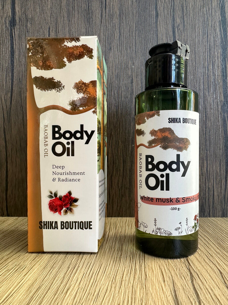 Thumbnail: Body oil - White muskand Smokyrose
