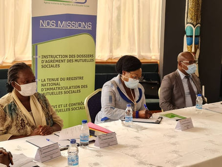 Les 20 et 21 Décembre 2021 se sont tenues en présence de la Directrice Générale de l'AIRMS, Mme Koné