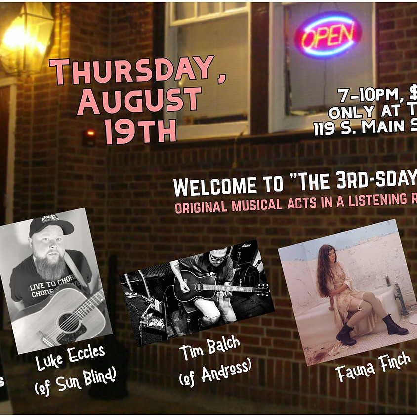 228 Presents: August's 3rd-sday Showcase!