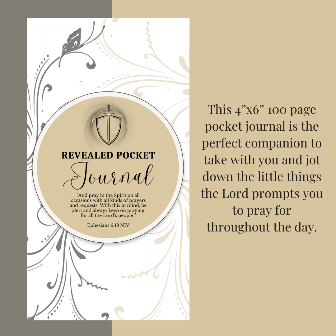 Revealed Pocket Prayer Journal