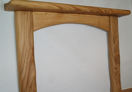 oak shelf\oak fireplace surround