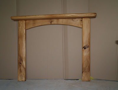 oak shelf\oak fireplace surround