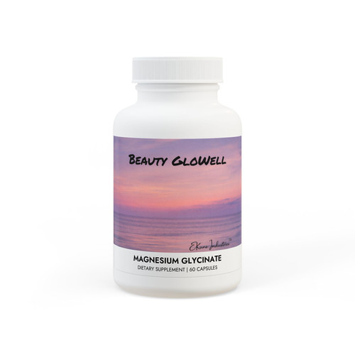 Magnesium Glycinate Supplement (60 Capsules) | BeautyGloWell