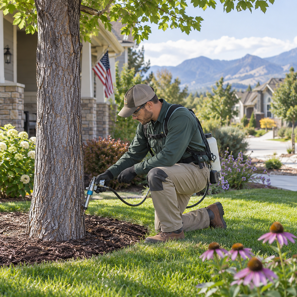 tree pest control and fertilization in fort collins