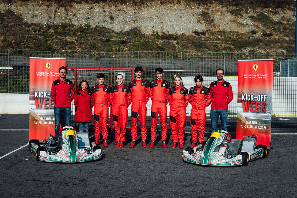 Ferrari Driver Academy Kick-Off Week Karting