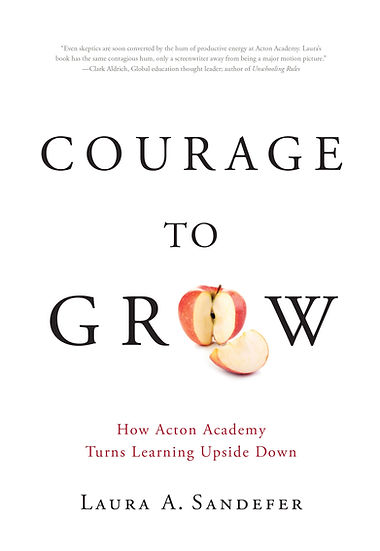 Cover of "Courage to Grow", Laura Sandefer's book