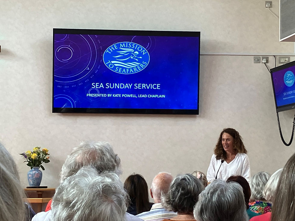 Mission to Seafarers Chaplain' Kate Powell