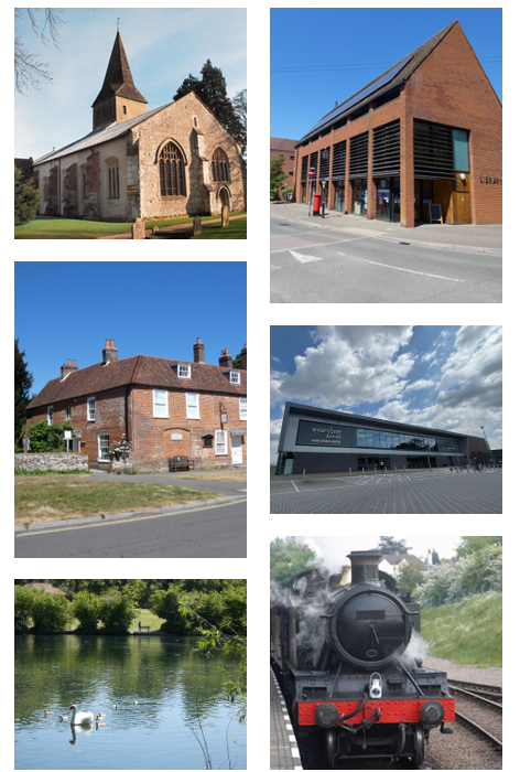 A flavour of the scenery in and around the market town of Alton. Hampshire