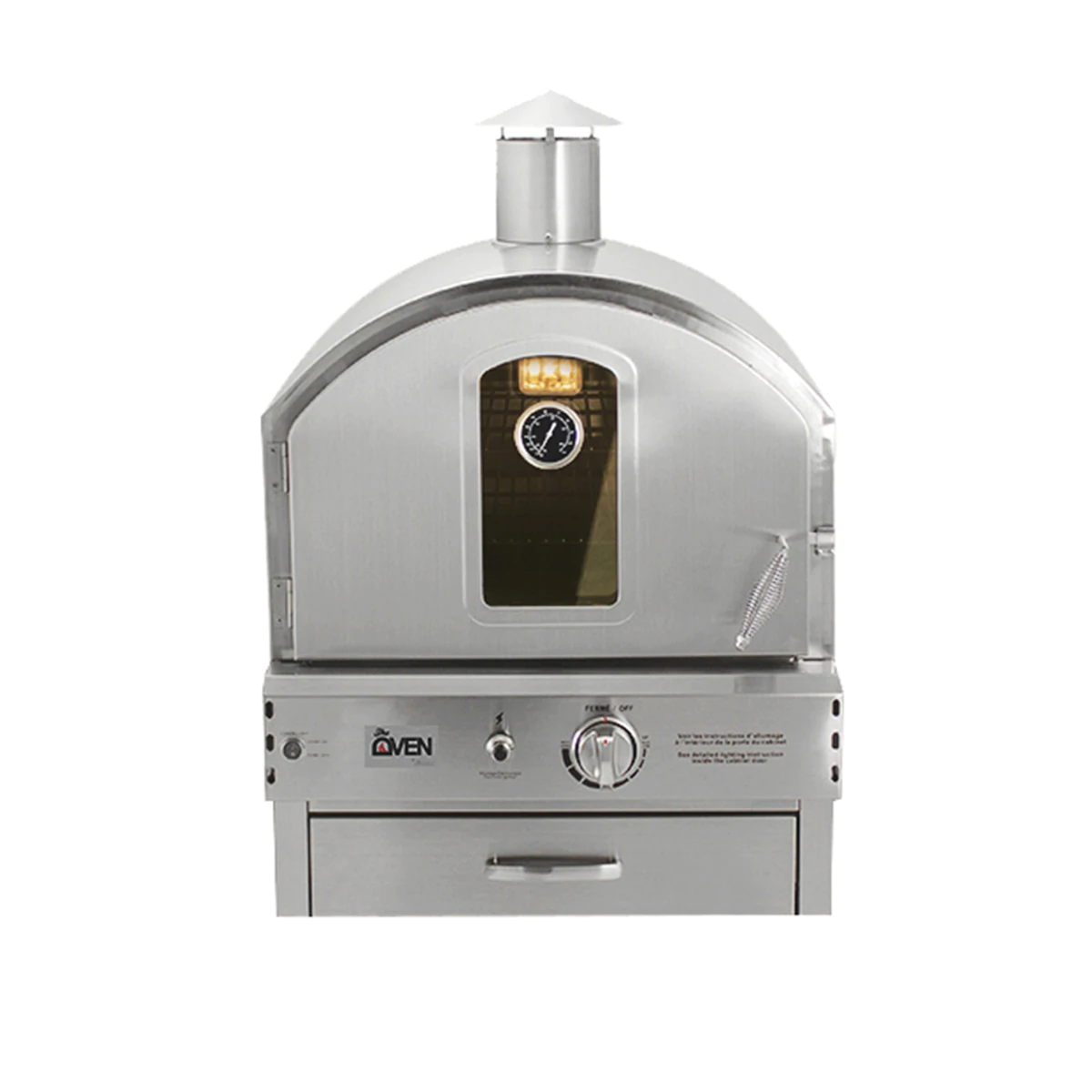 SS-OVBI Hybrid Pizza Oven Built In