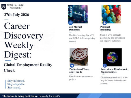 Career Discovery Weekly Digest: Global Employment Reality Check