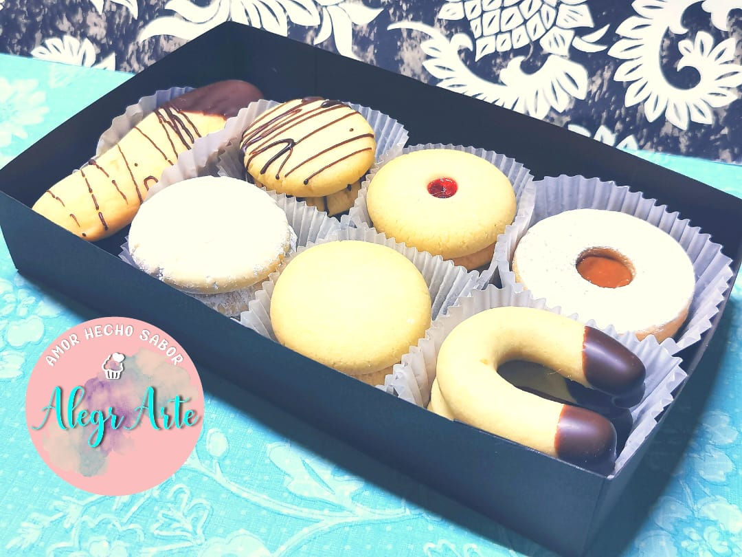 Galletas surtidas de mantequilla 20 U