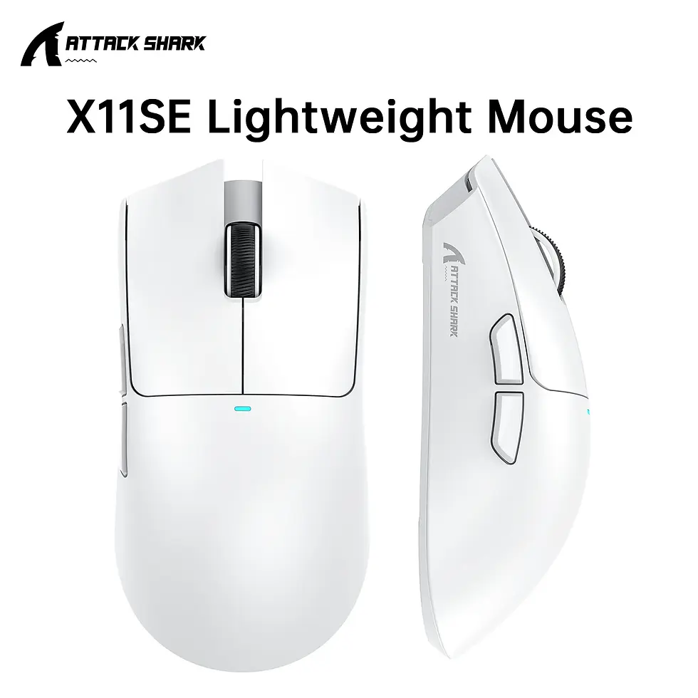 Thumbnail: Attack Shark X11 X11SE Wireless Gaming Mouse,1000 Hz,2.4G Optical Mouse