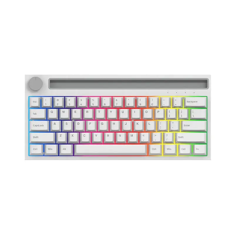 Thumbnail: AJAZZ 62 Key RGB Wireless Dual Mode BT Gaming Mechanical Keyboard