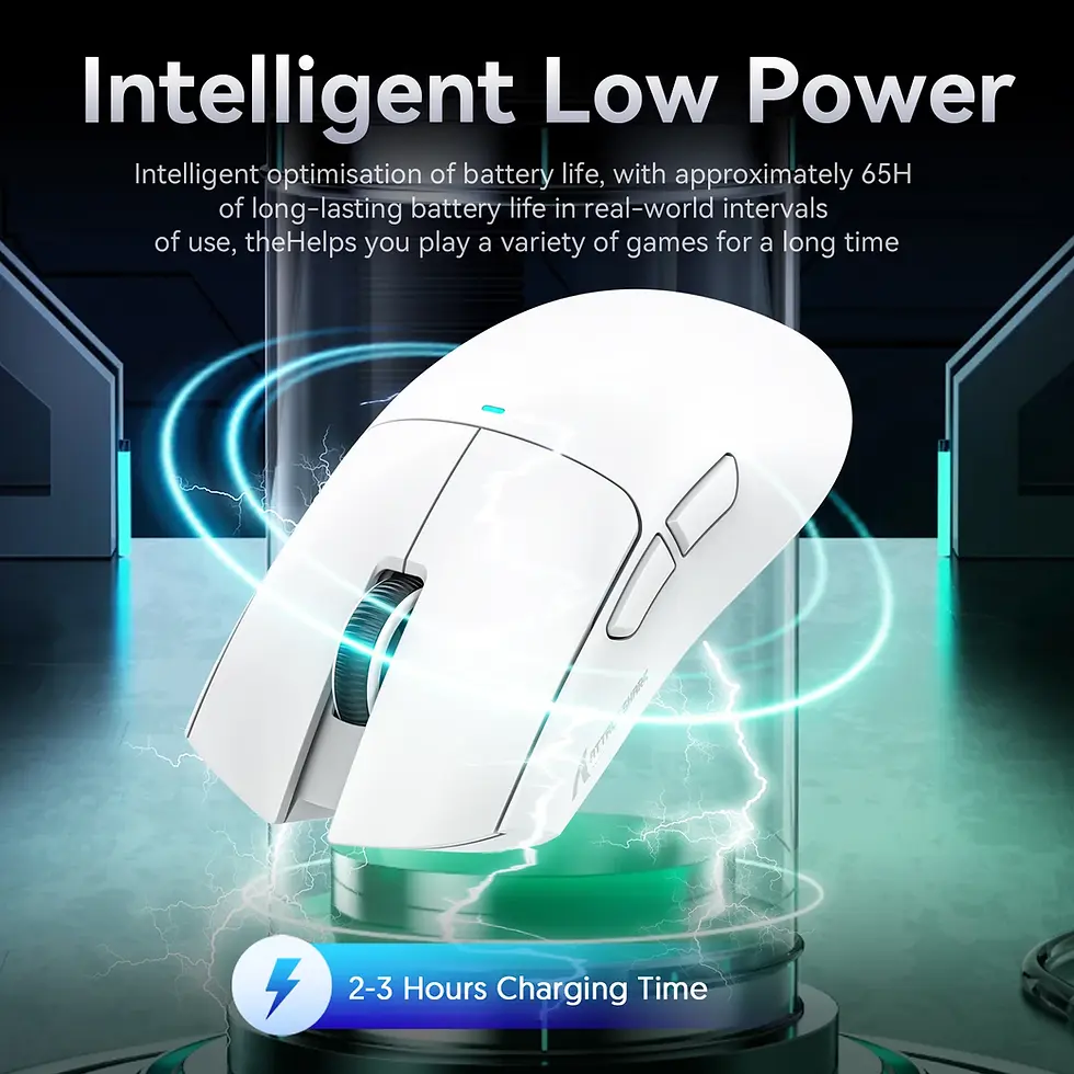 Thumbnail: Attack Shark X11 X11SE Wireless Gaming Mouse,1000 Hz,2.4G Optical Mouse
