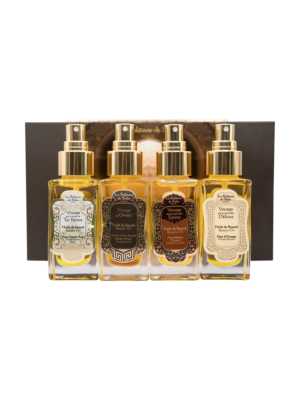 Coffret Corps 4 Huiles de Beauté