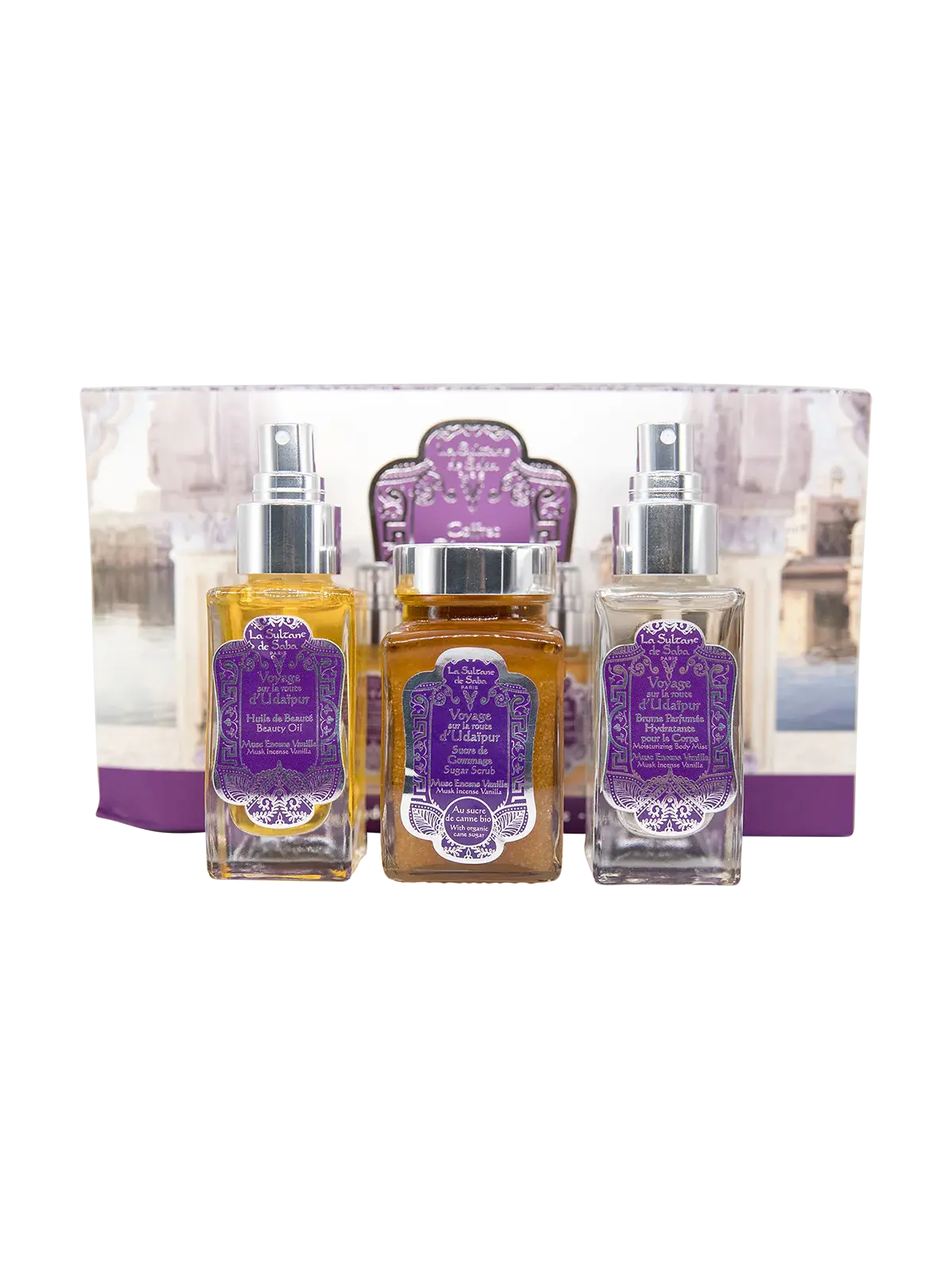 Coffret Corps Senteur Musc Encens Vanille