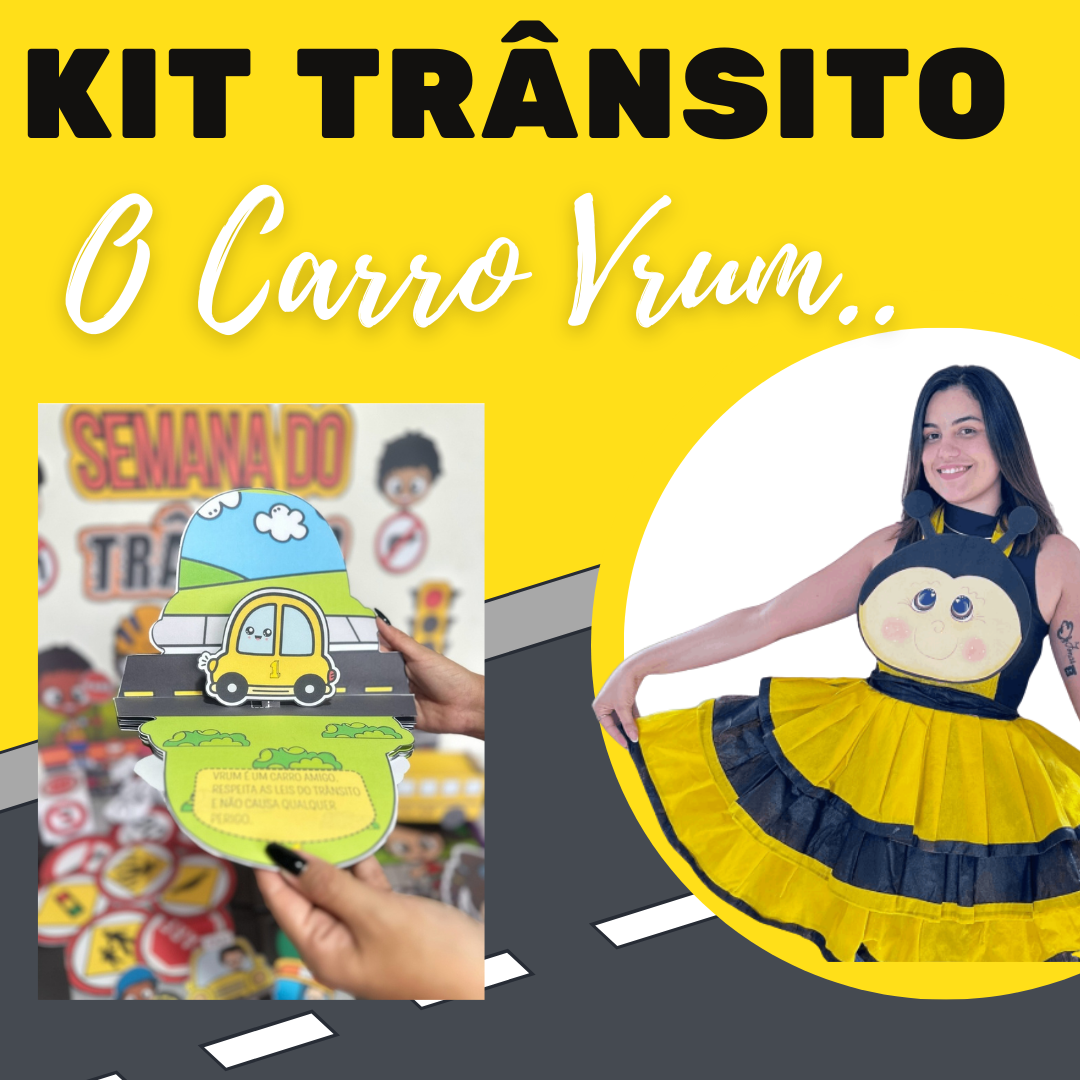 LIVRO 3D - O CARRO VRUM