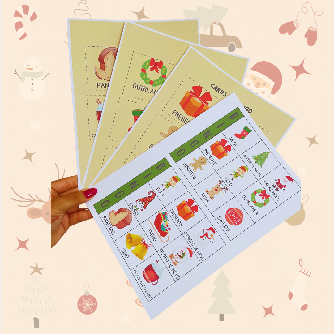 BINGO E CAPA DE ATIVIDADES - NATALINO