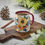 Miniaturbild: Tasse mit Sonnenblumen Ornament