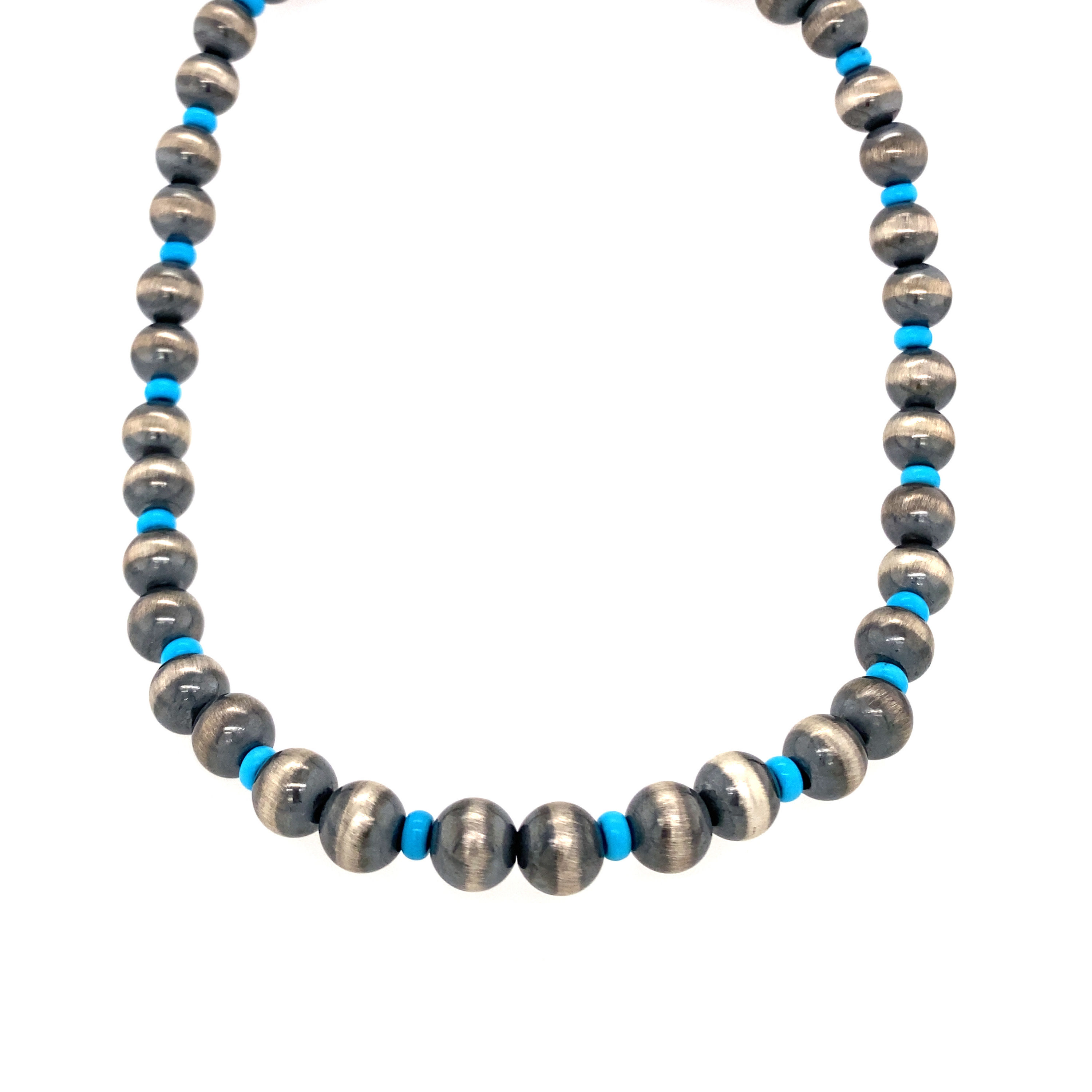 925 Sterling Silver Southwestern Turquoise Necklace