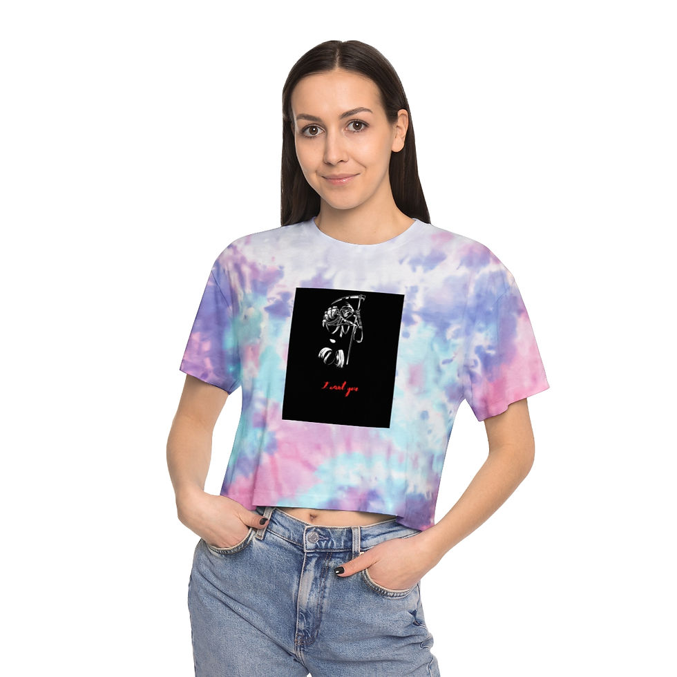 Thumbnail: Women's Tie-Dye Crop Tee