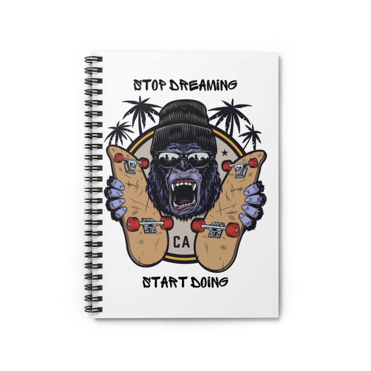 Spiral Notebook - Ruled Line