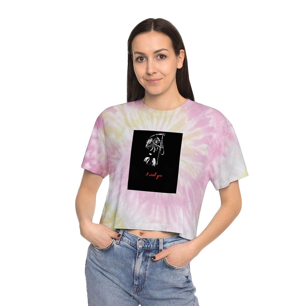 Thumbnail: Women's Tie-Dye Crop Tee