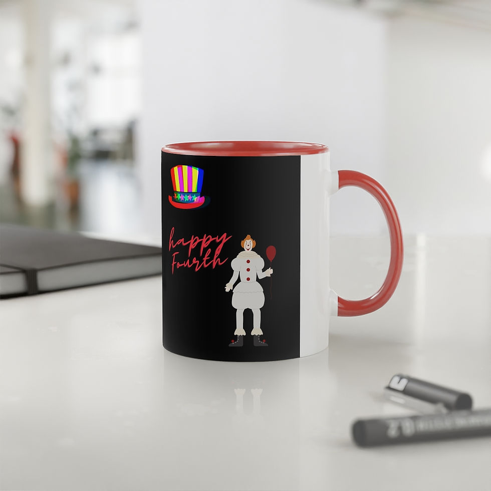 Thumbnail: White Accent Mug, 11oz