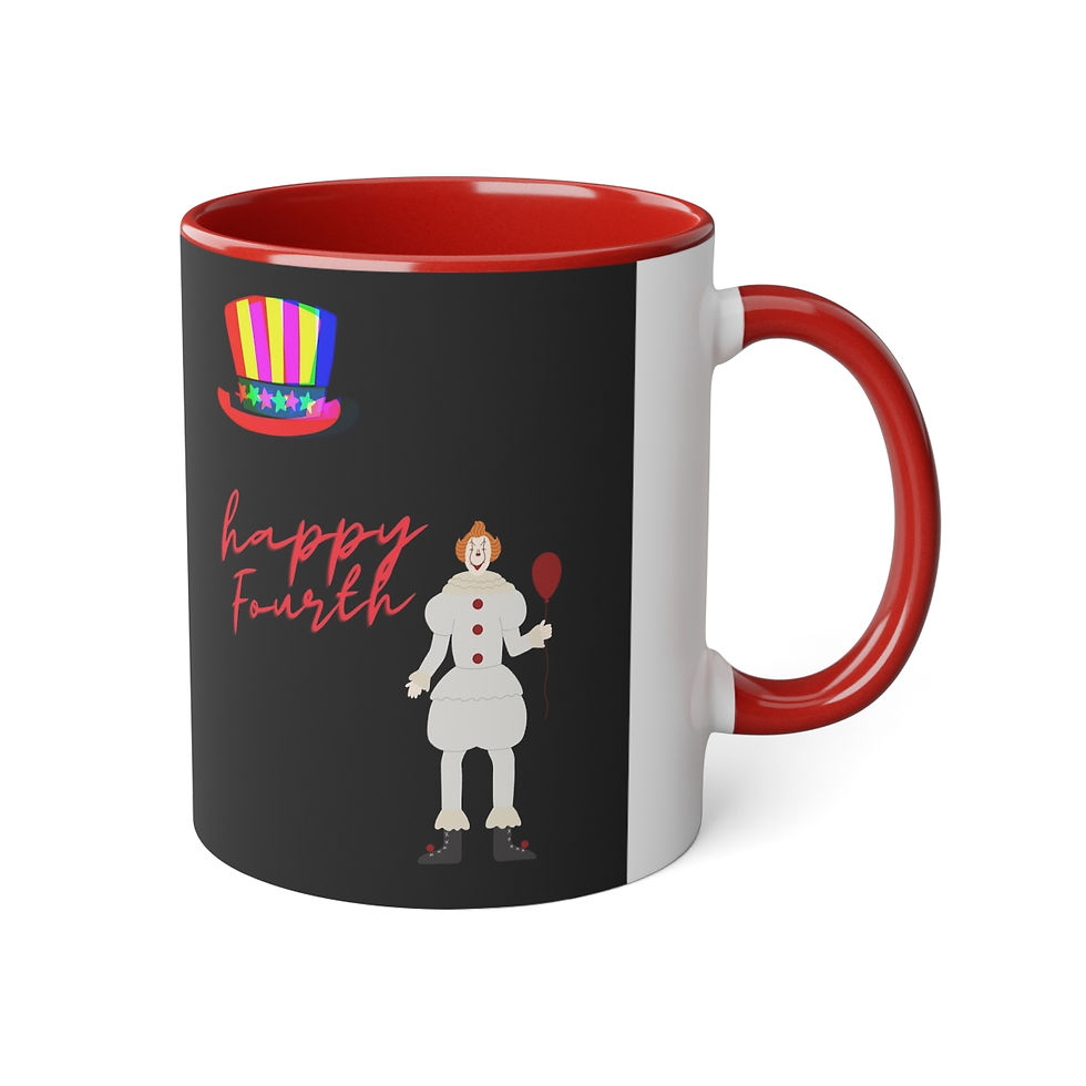 Thumbnail: White Accent Mug, 11oz