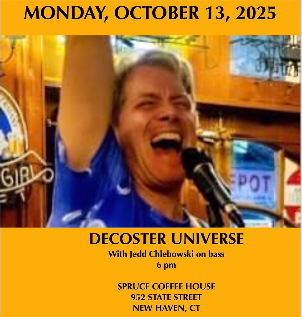 Live Music (Paul Decoster and Jedd Chelebowski)