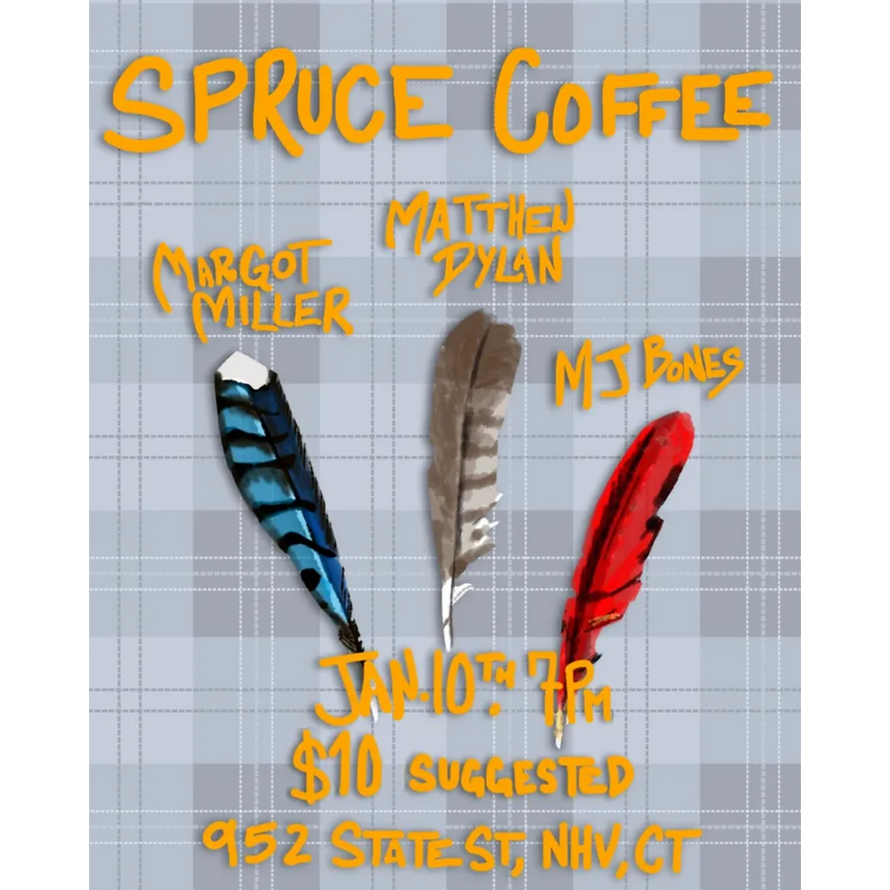 Live Music (Margot Miller, Matthew Dylan, MJ Bones)