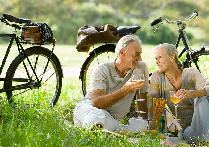Romantic Picnic Couple