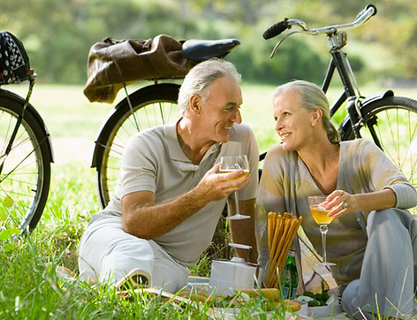 Romantic Picnic Couple
