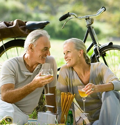 Romantic Picnic Couple