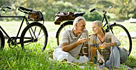 Romantic Picnic Couple