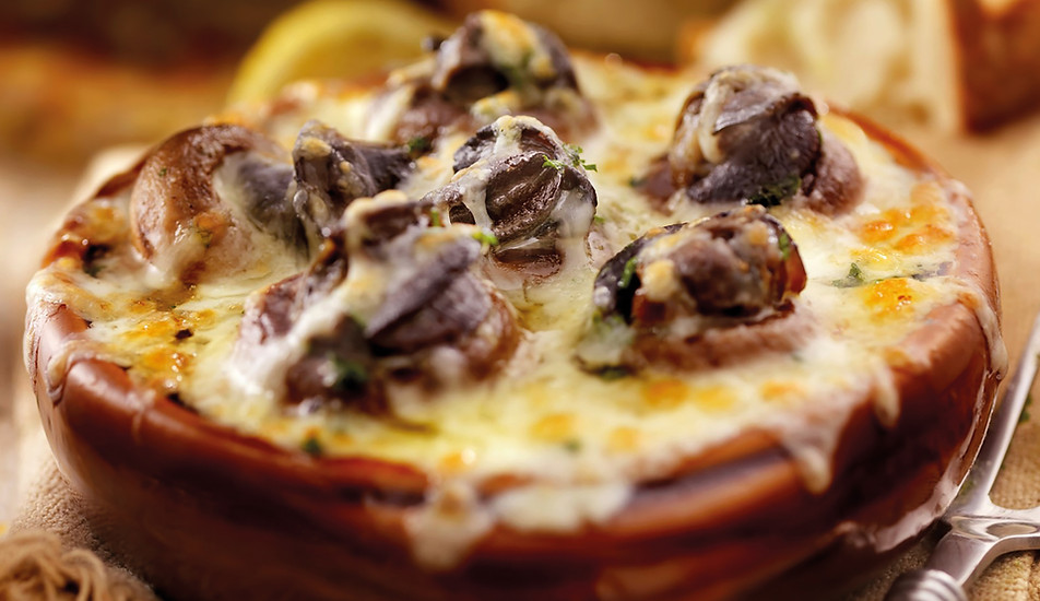 Escargots cuisinés en cassolette