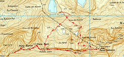 Randonnée et ascension de la Peña Roya, Peña Blanca et Peña Sabocos