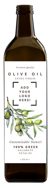 olive oil mock up coporate