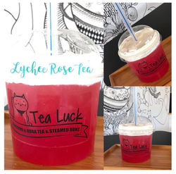 tea luck lychee rose tea