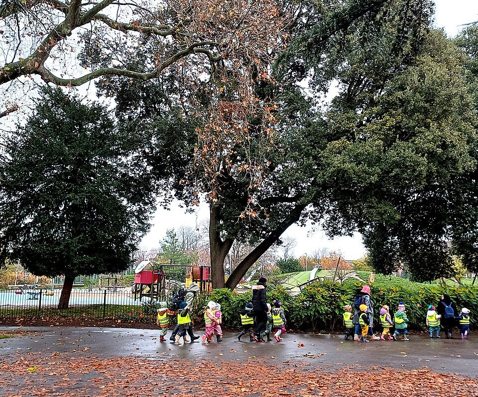 Seniors Visit Their Elementary School
