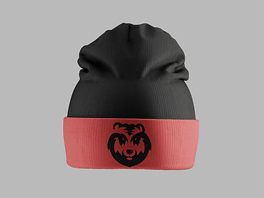 Beanie Mockup. Simply use the Photoshop layers panel to modify the design, beanie, and background color.