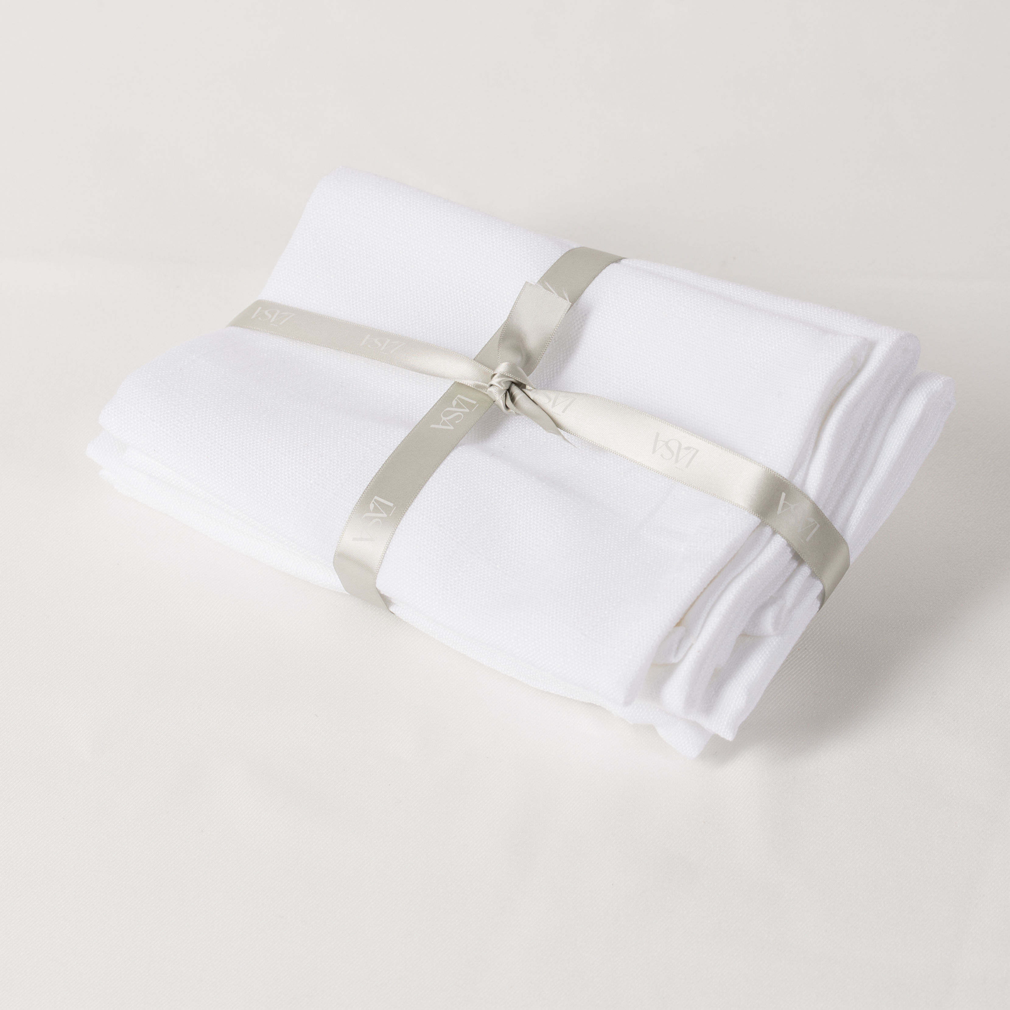 מפית בד במראה פשתן