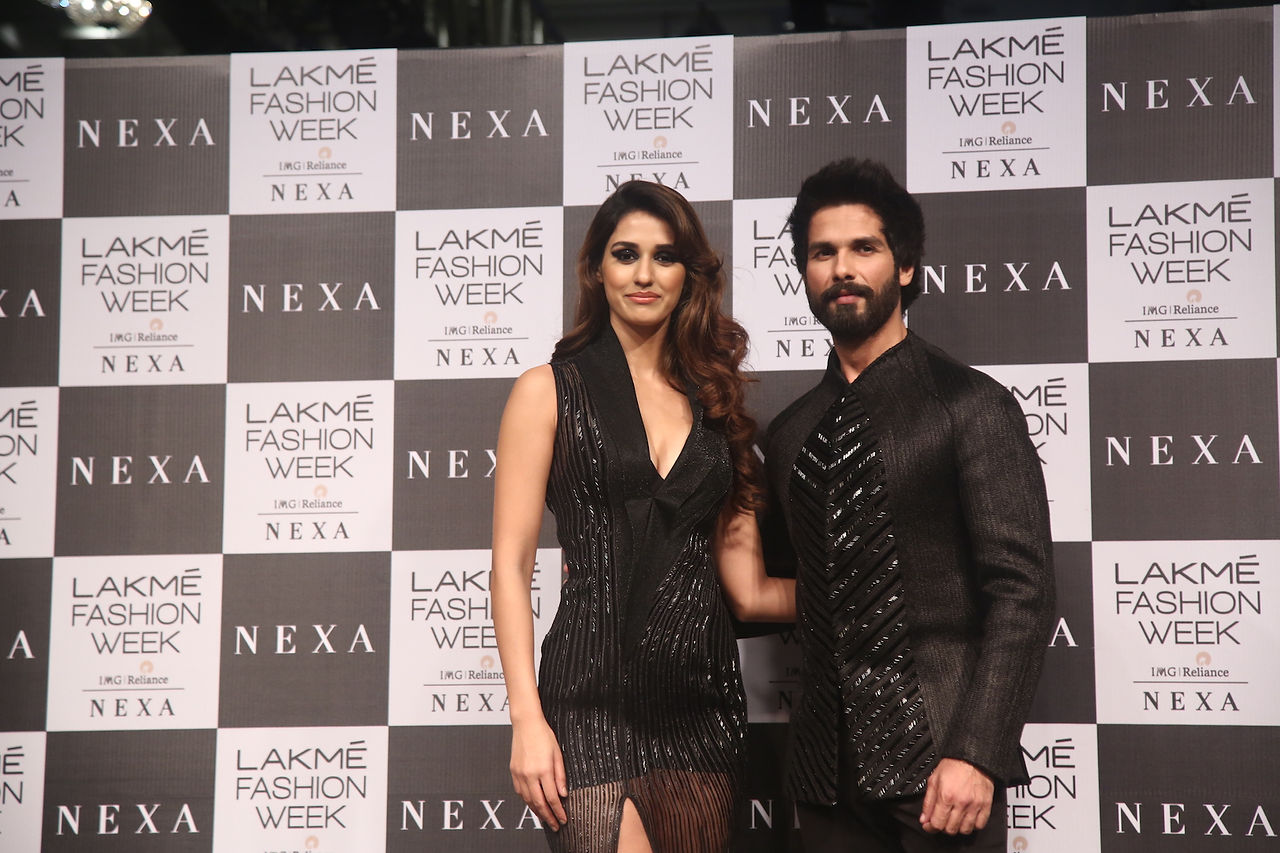 Disha Patani & Shahid Kapoor at Lakme Fa